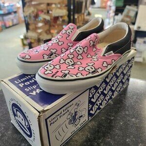 Vintage Paul Frank Skurvy Vans, Mens, Slip-On Sneakers *RARE*, Size 9